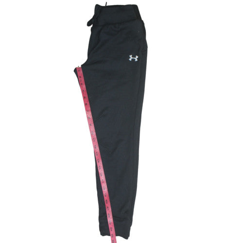 Under Armour Men's Black Small Jogger Sweatpants Loose Fit Activewear