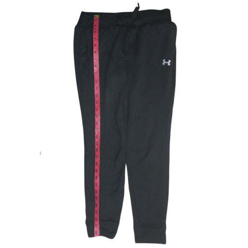 Under Armour Men's Black Small Jogger Sweatpants Loose Fit Activewear