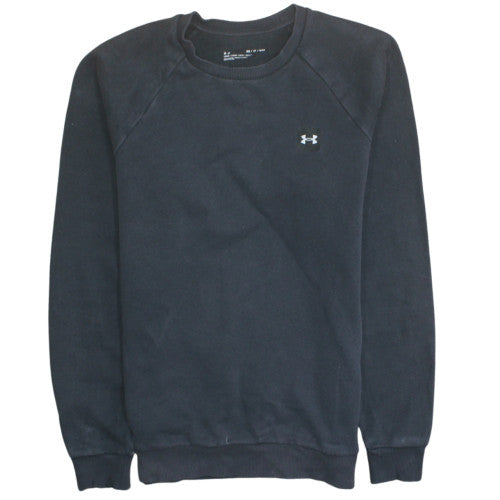 Under Armour Men's Black XS Crew Neck Fleece Sweatshirt