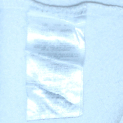 Columbia Mens White Small Crew Neck Long Sleeve Sweatshirt Pullover