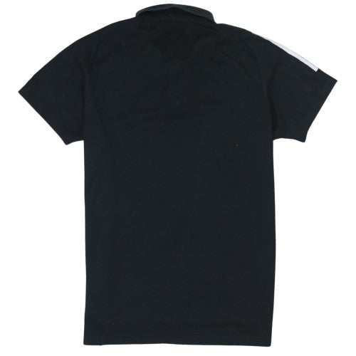 Adidas Men's Black Celtic Polo Shirt L AEROREADY Short Sleeve
