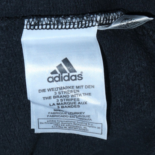 Adidas Womens Black Size 14 Pullover Sweatshirt with Logo