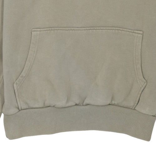 Puma Men's Beige Pullover Hoodie M Cotton Logo Sweatshirt
