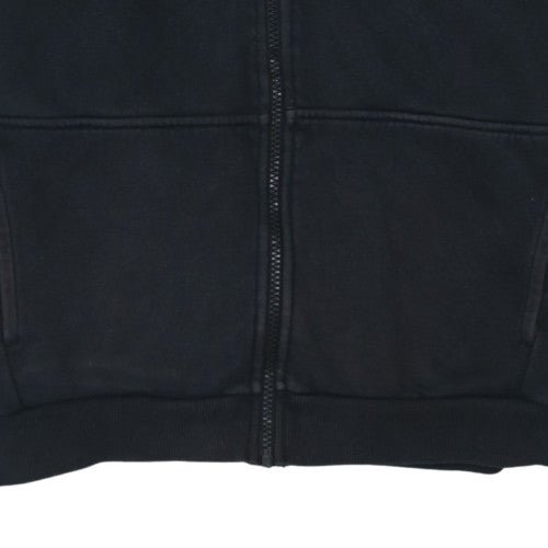 Nike Boys Black Full Zip Fleece Hoodie XL 158-170cm