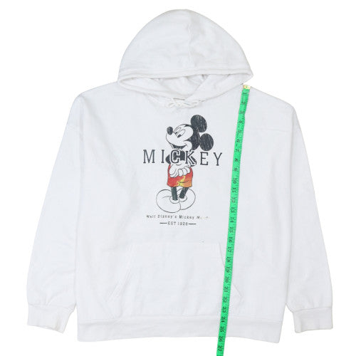 Primark Disney Women's White 2XL Hoodie Mickey Graphic Pullover
