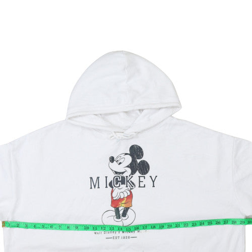 Primark Disney Women's White 2XL Hoodie Mickey Graphic Pullover