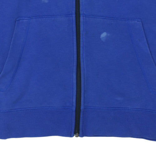 Under Armour Men's Blue Full Zip Hoodie Size S Sports Fleece