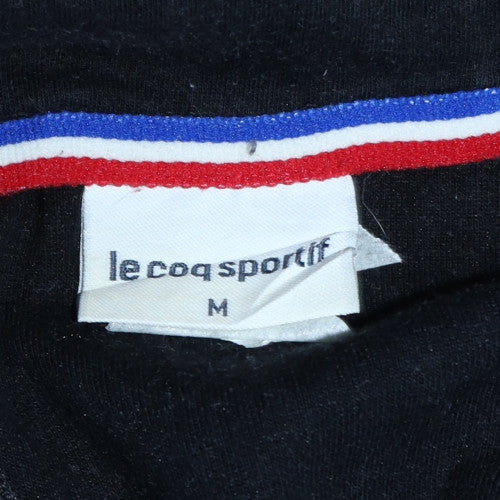 Le Coq Sportif Men's Black M Full Zip Hoodie Sweatshirt