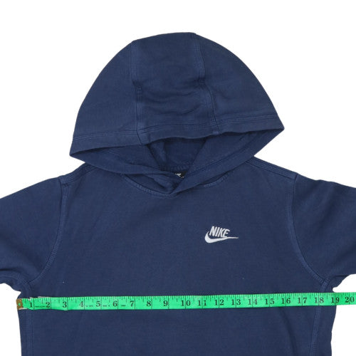 Nike Boys Blue Pullover Fleece Hoodie XL 158-170cm Standard Fit