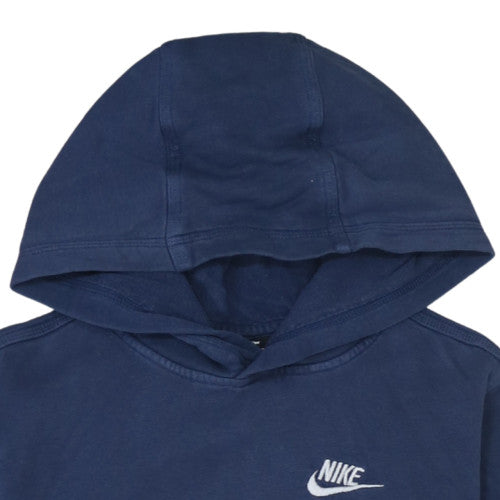 Nike Boys Blue Pullover Fleece Hoodie XL 158-170cm Standard Fit