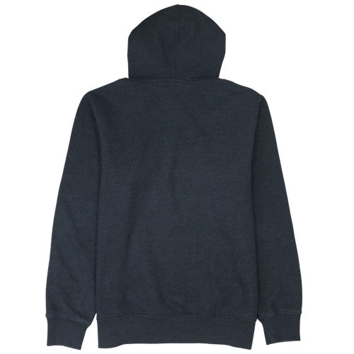 New Balance Men Grey Pullover Hoodie L Fleece Sports Logo