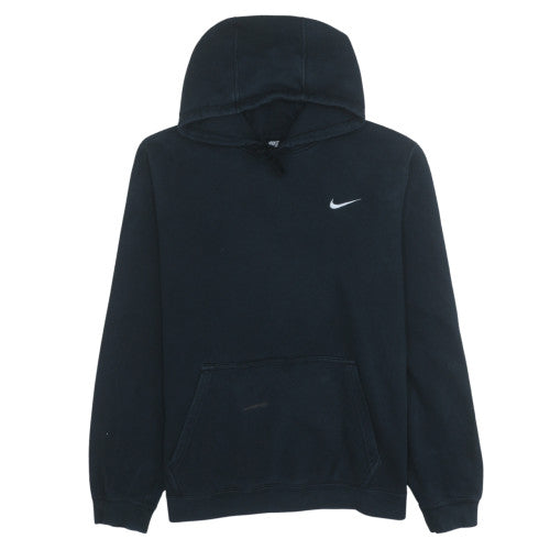 Nike Men's Black Pullover Hoodie L Fleece Sports Sweatshirt