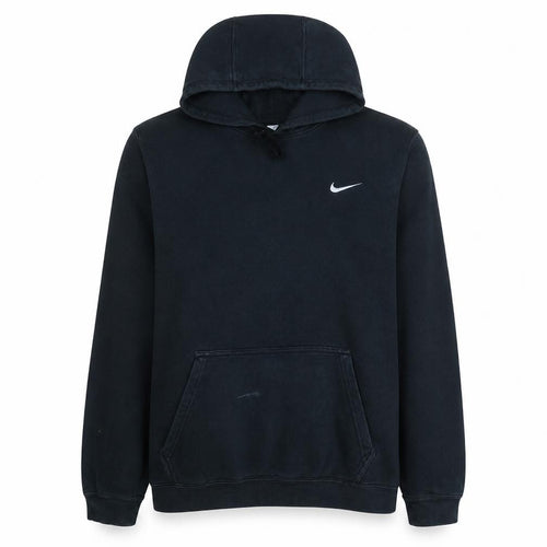 Nike Men's Black Pullover Hoodie L Fleece Sports Sweatshirt
