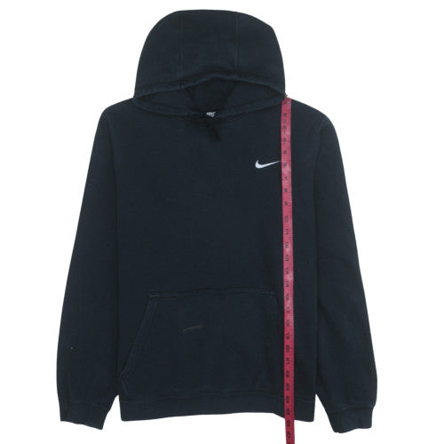 Nike Men's Black Pullover Hoodie L Fleece Sports Sweatshirt