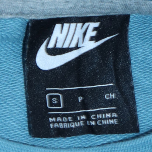 Nike Men's Blue Crew Neck Pullover Sweatshirt Size S