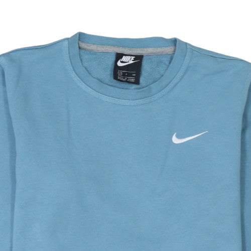 Nike Men's Blue Crew Neck Pullover Sweatshirt Size S