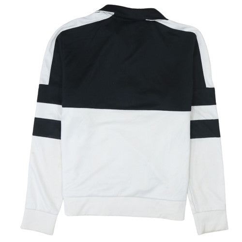Nike Men's Black & White 1/2 Zip Pullover Sweatshirt Size S