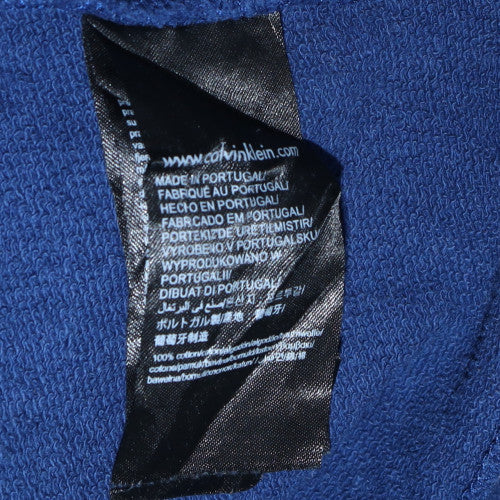Calvin Klein Jeans Men's Blue Logo Crew Neck Sweatshirt XXL