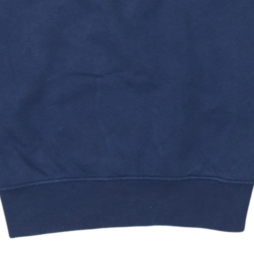 Nike Men's Blue AIR Logo Pullover Sweatshirt XS