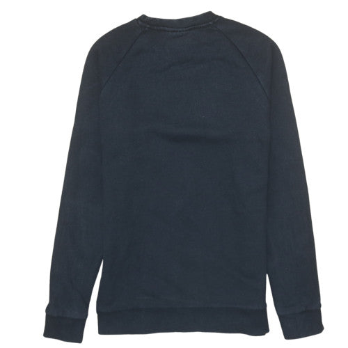 Adidas Men's Black XS Pullover Sweatshirt Crew Neck Fleece
