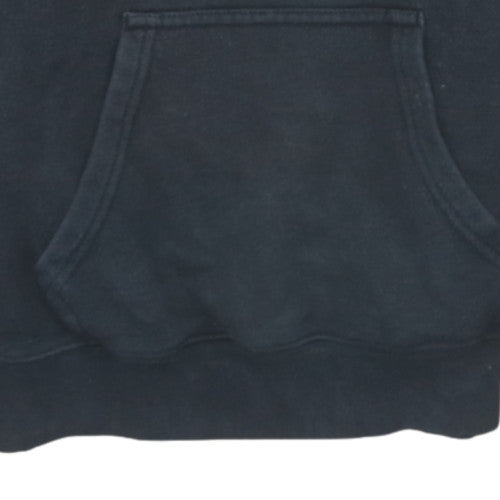 Champion Men's Black XS Pullover Hoodie Fleece Logo Sweatshirt