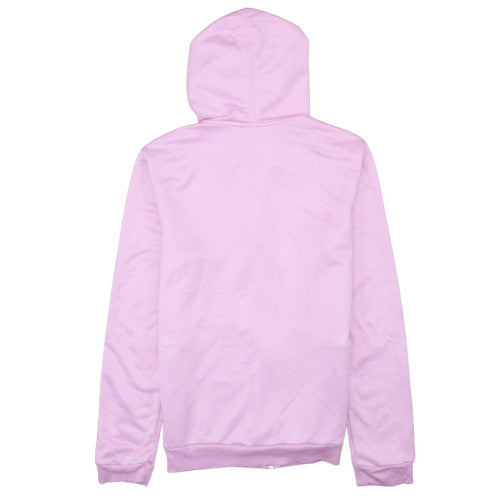 Adidas Womens Pink Full Zip Hoodie Size 12-14 Cotton Blend