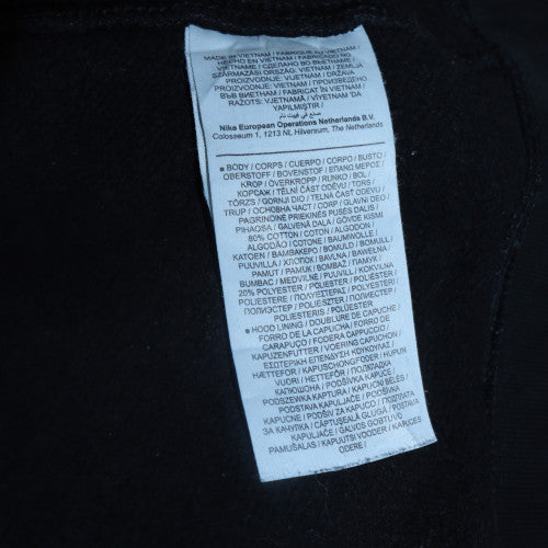 Nike Men's Black Small Pullover Hoodie Sweatshirt Classic Style