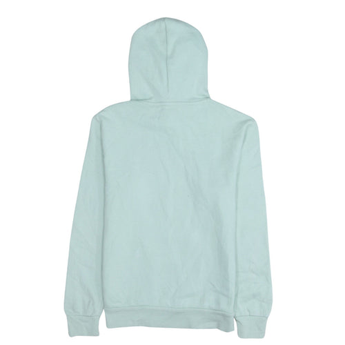 Adidas Women Mint Green XS Pullover Hoodie with Logo Pocket