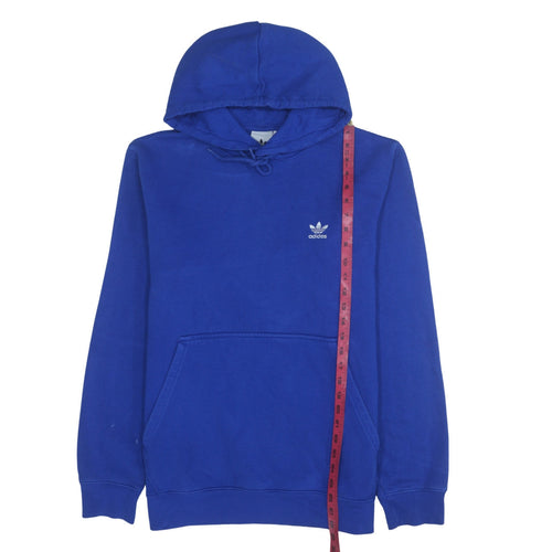 Adidas Men's Blue Pullover Hoodie Large Fleece Casual Sportswear