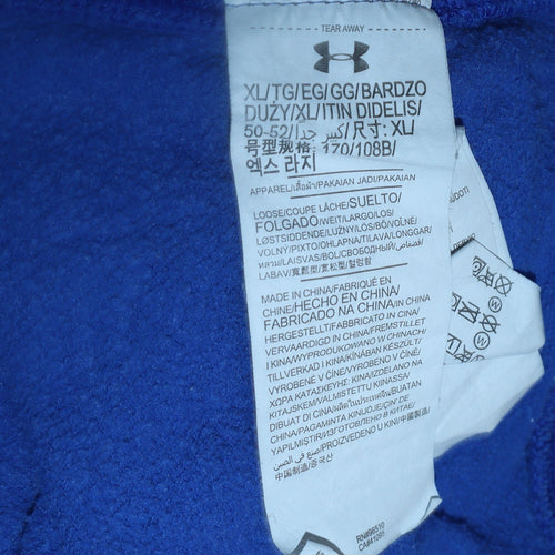 Under Armour Men's Blue XL Pullover Hoodie Sports Fleece