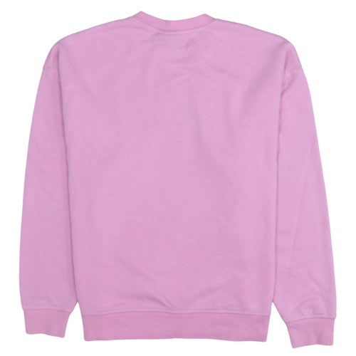 Primark Nirvana Women Pink XS Pullover Sweatshirt Graphic Print