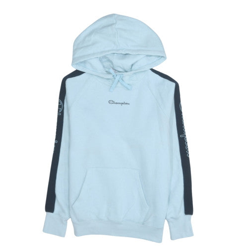 Champion Women's Light Blue Hoodie Small Pullover Hooded Sweatshirt