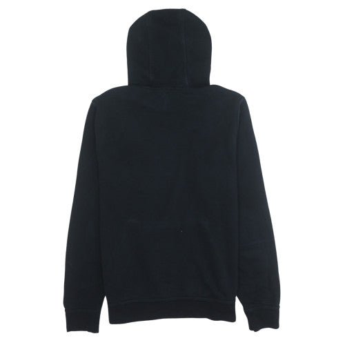 Nike Men's Black Pullover Hoodie Fleece Logo L Regular Fit