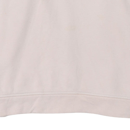 Tommy Hilfiger Womens Beige Pullover Hoodie Size L Cotton Blend