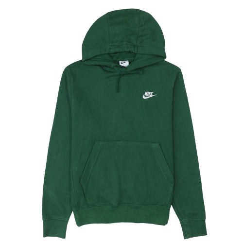 Nike Women's Green Pullover Hoodie XS Cotton Blend Casual Sweatshirt