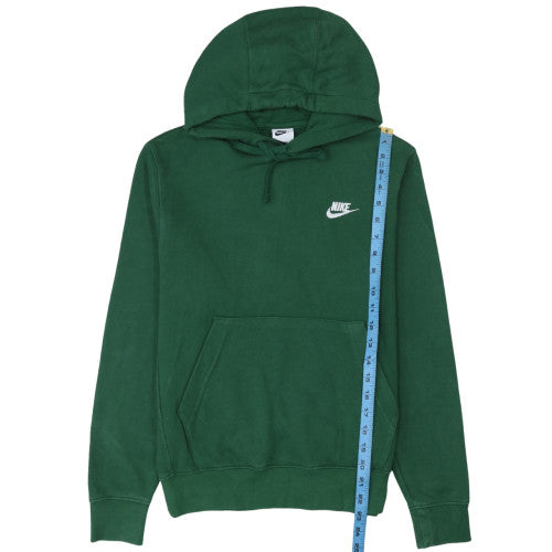 Nike Women's Green Pullover Hoodie XS Cotton Blend Casual Sweatshirt