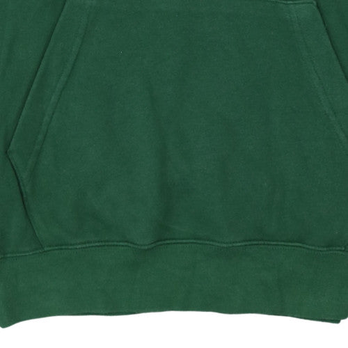 Nike Women's Green Pullover Hoodie XS Cotton Blend Casual Sweatshirt