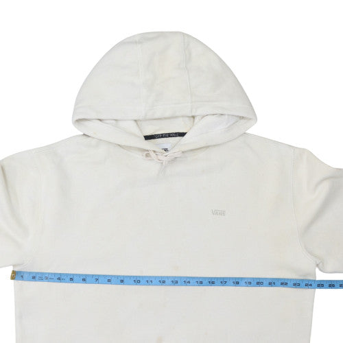 Vans Men’s White XL Pullover Hoodie Comfy Fleece Sweatshirt