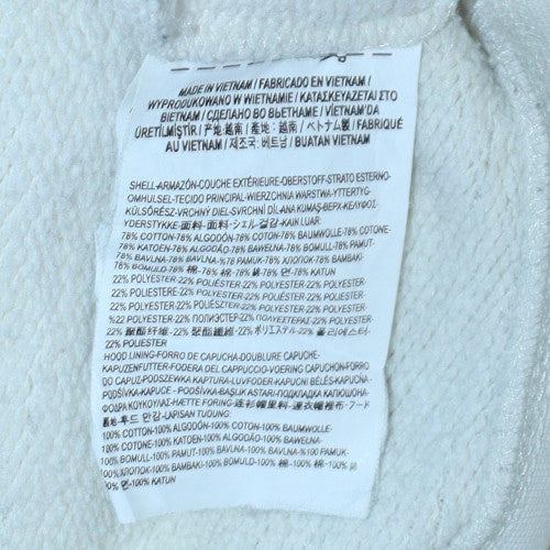 Vans Men’s White XL Pullover Hoodie Comfy Fleece Sweatshirt