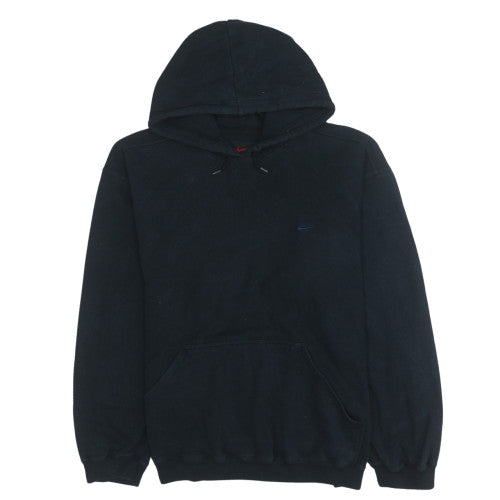 Nike Womens Black Pullover Hoodie Size L Cotton Blend Casual