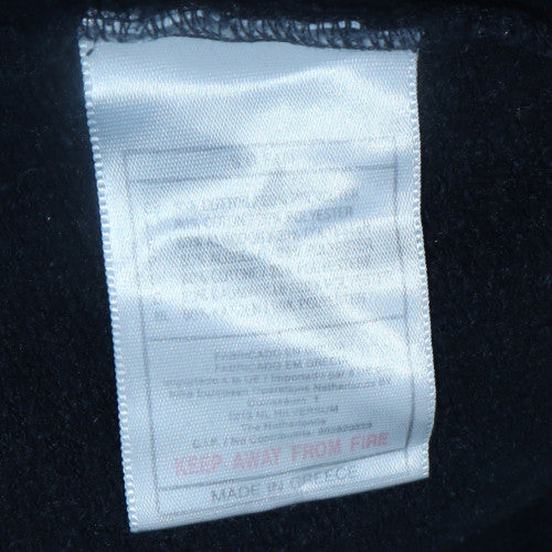 Nike Womens Black Pullover Hoodie Size L Cotton Blend Casual