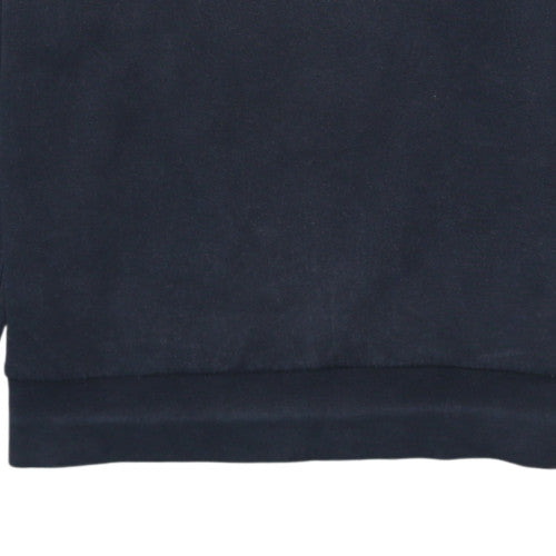 Adidas Men's Black Small Crew Neck Pullover Sweatshirt