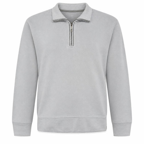 Champion Men's Grey 1/4 Zip Fleece Sweatshirt 2XL Regular Fit