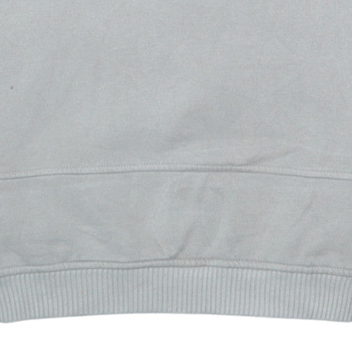 Champion Men's Grey 1/4 Zip Fleece Sweatshirt 2XL Regular Fit