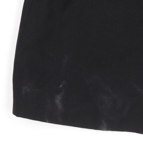 Zara Basic Women's Black Single-Breasted Slim Fit Blazer Size 10