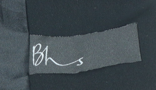 BHS Women Black Size 12 Classic Single-Breasted Suit Jacket
