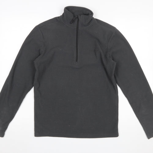 Peter Storm Men’s Black XS Fleece 1/4 Zip Pullover Sweatshirt