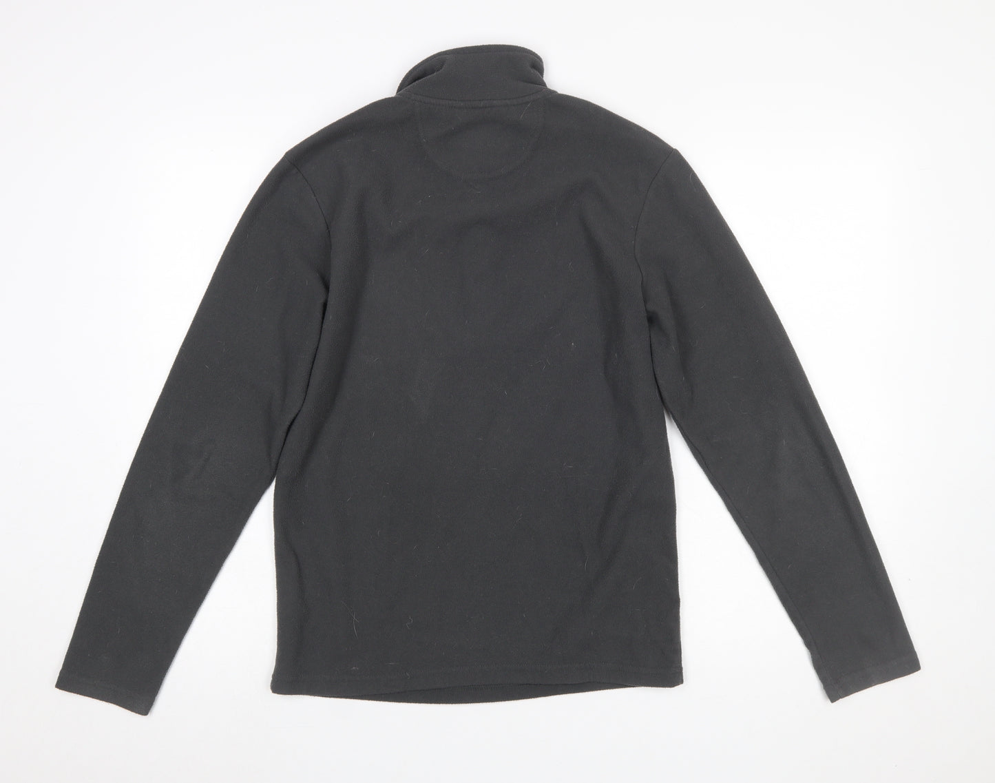 Peter Storm Men’s Black XS Fleece 1/4 Zip Pullover Sweatshirt