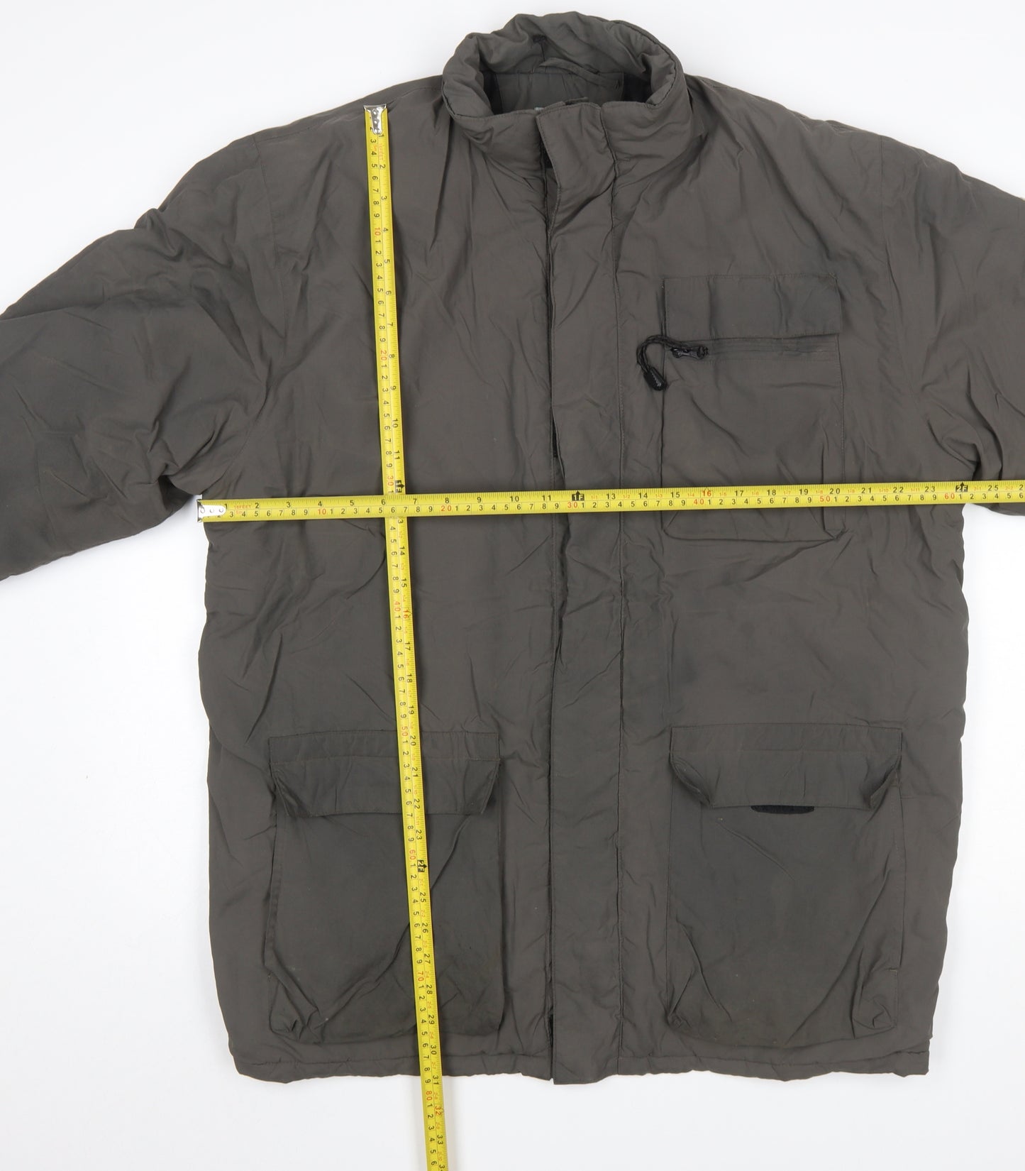 Gola Mens Green Nylon Insulated Puffer Jacket M Regular Fit