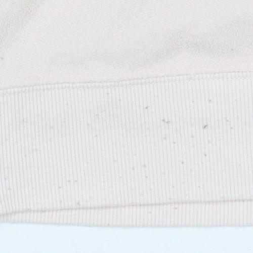 Lands' End Women Beige XL Pullover Sweatshirt Soft Fleece